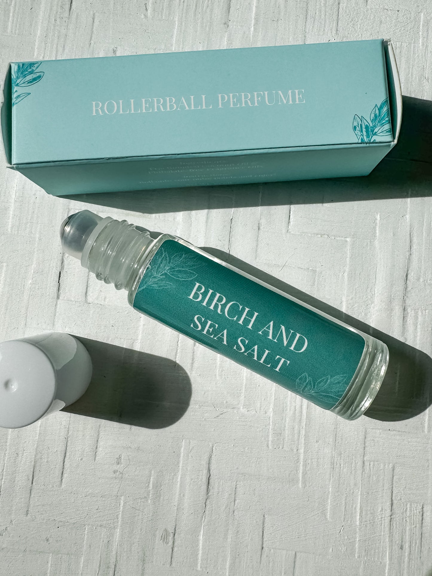 Birch and Sea Salt Rollerball Perfume - Salt and Branch