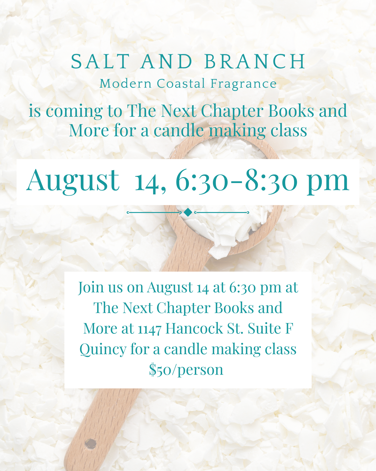 Candle Making at Next Chapter Books