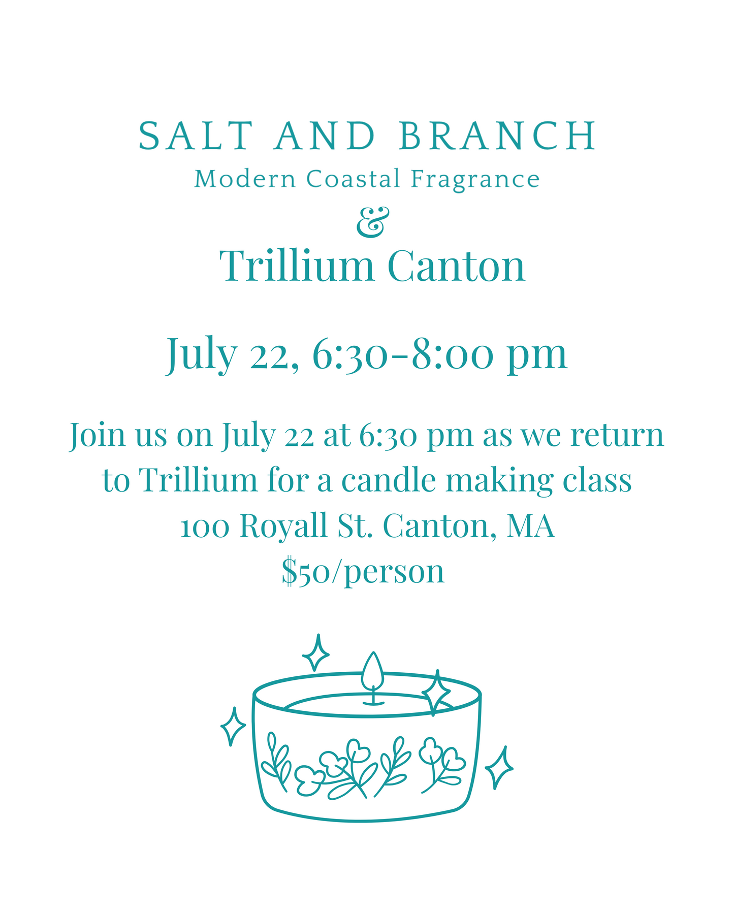 Candle Making at Trillium