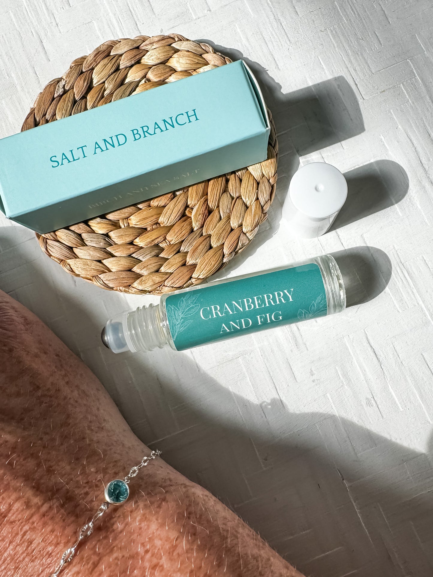 Cranberry and Fig Rollerball Perfume - Salt and Branch