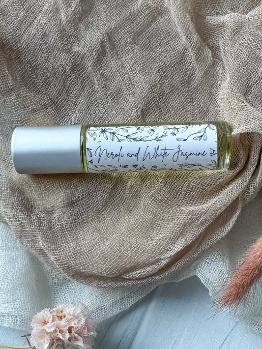 Neroli & White Jasmine Rollerball Perfume - Salt and Branch