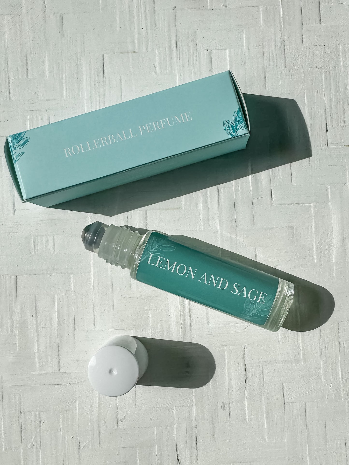 Lemon and Sage Rollerball Perfume - Salt and Branch