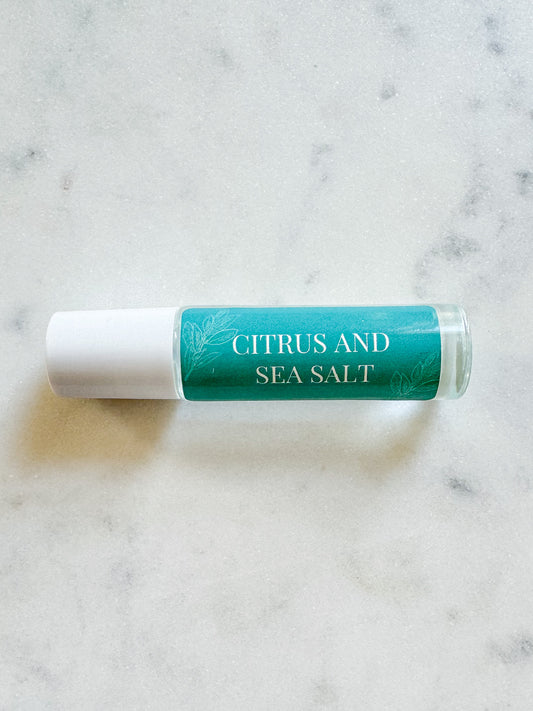 Citrus and Sea Salt Rollerball Perfume - Salt and Branch
