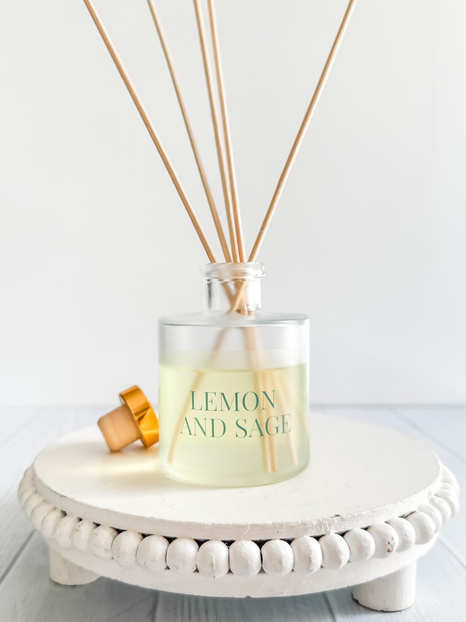 Salt and Branch wildflower and moss reed diffuser bottle