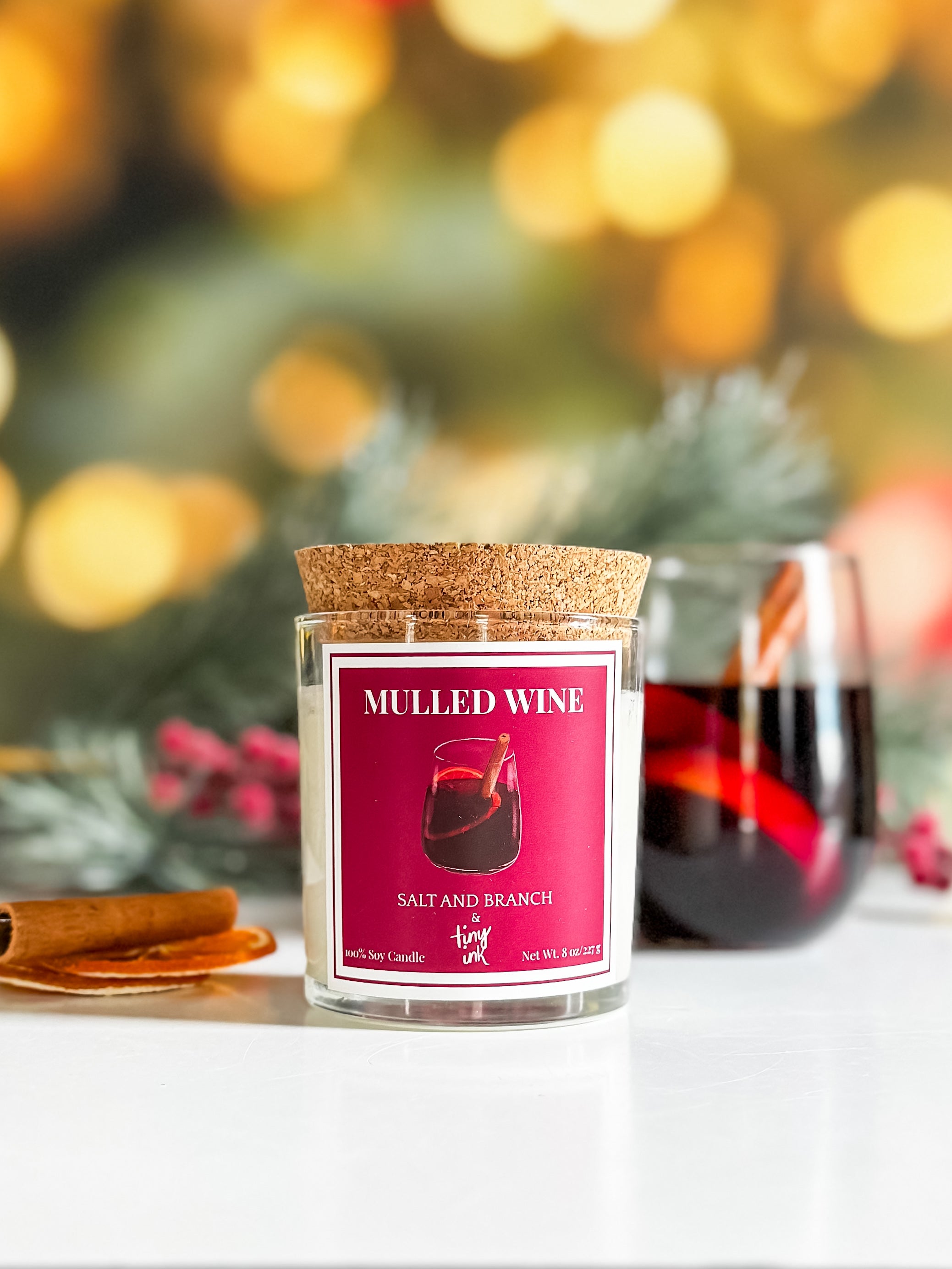 Mulled Wine Soy Candle - Salt and Branch