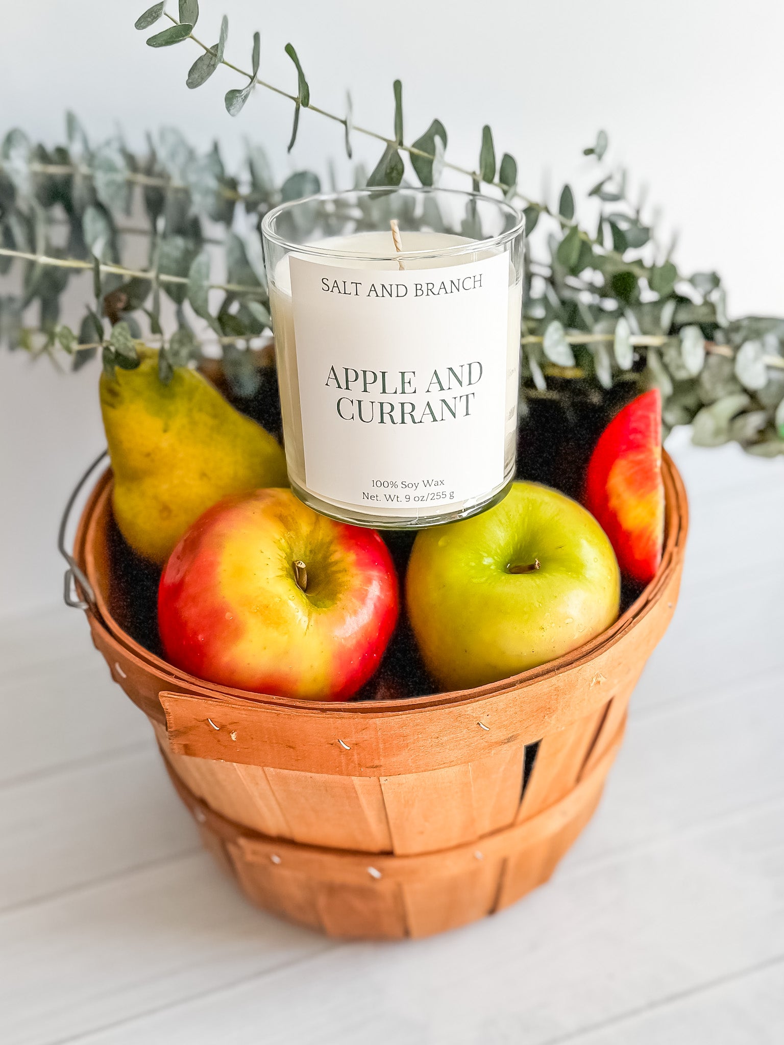 Apple and Currant Soy Candle - Salt and Branch