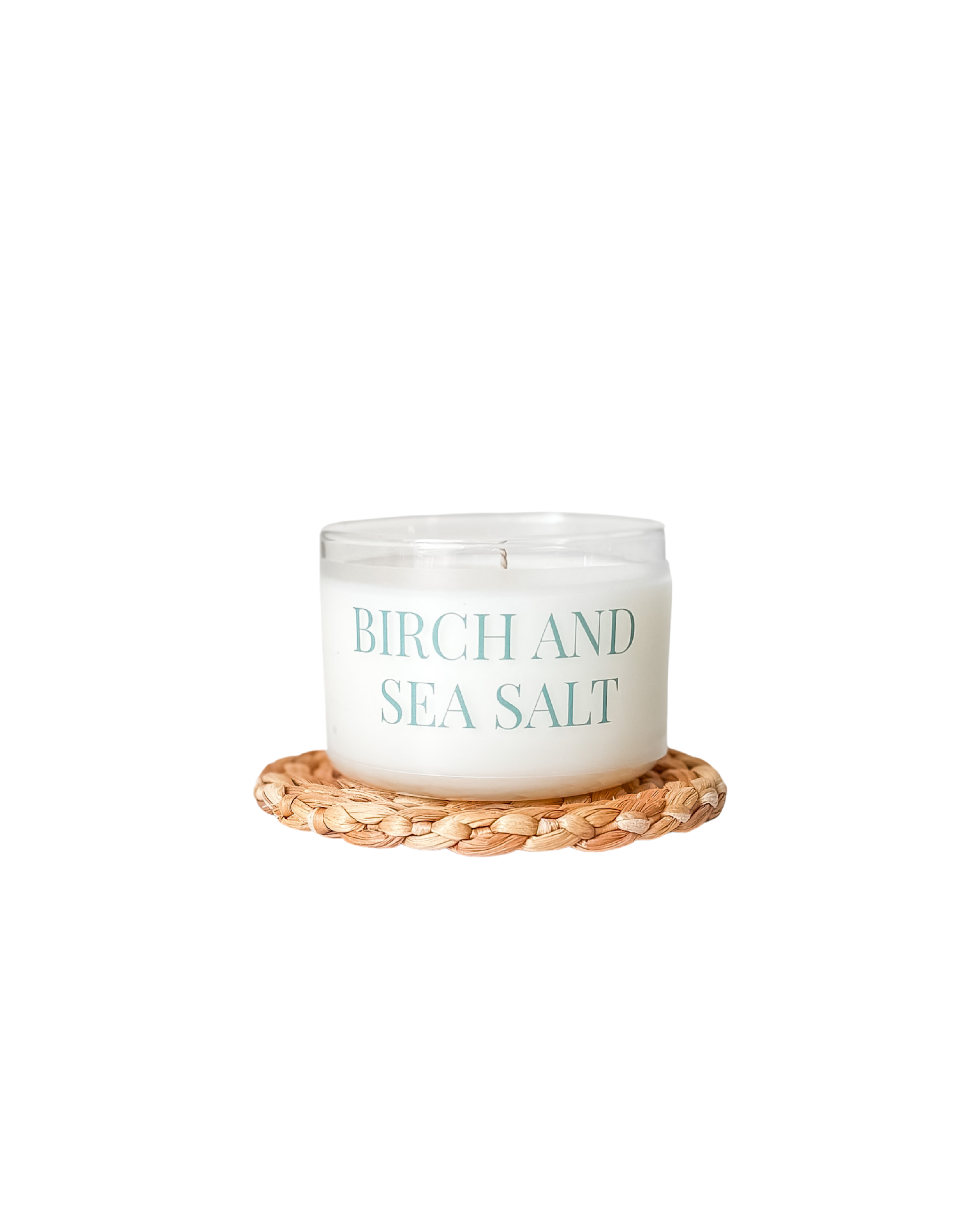 Birch and Sea Salt Mini Tumbler Soy Candle - Salt and Branch