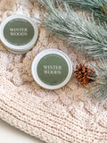 Winter Woods Soy Candle Travel Tin - Salt and Branch