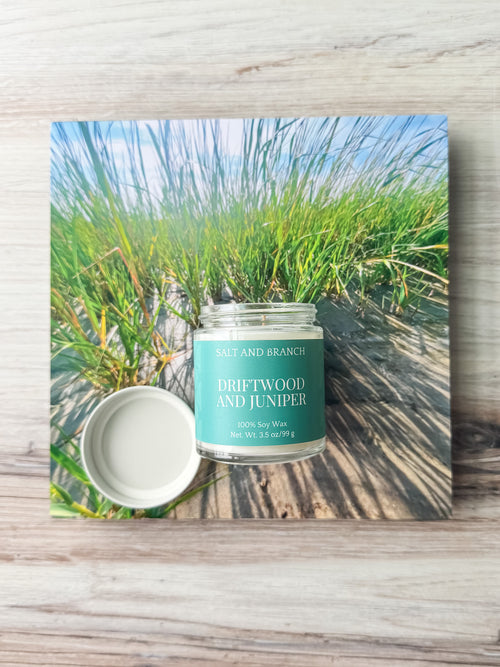 Driftwood and Juniper Soy Candle - Salt and Branch
