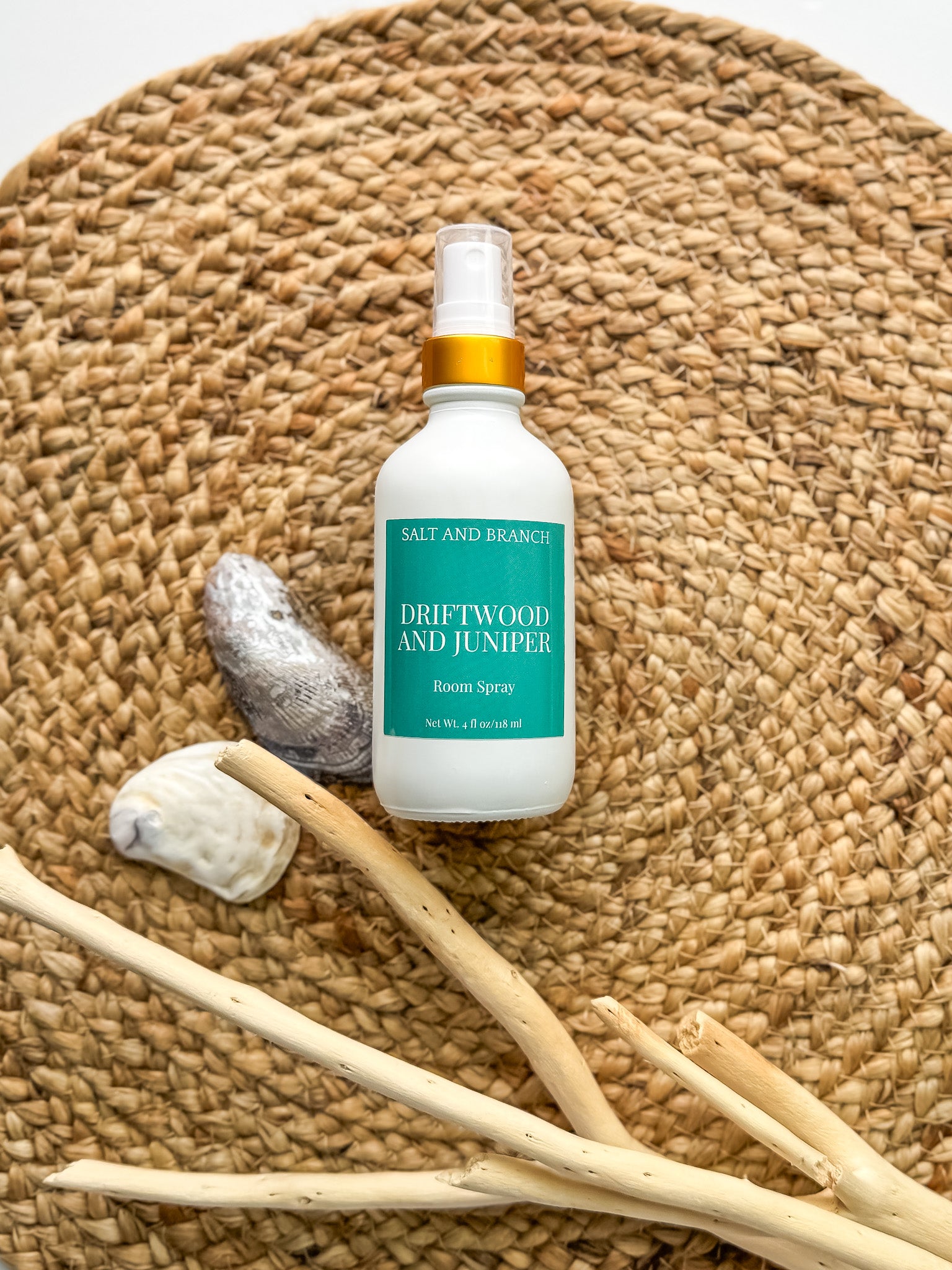 Driftwood and Juniper Room Spray - Salt and Branch