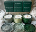 Vintage Style Glass Candles - Salt and Branch