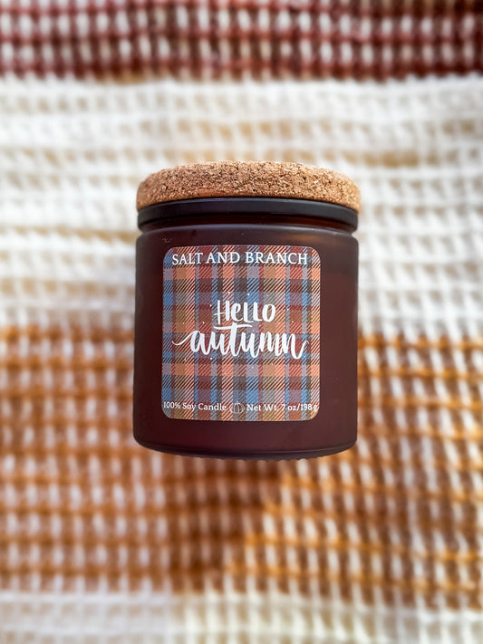Hello Autumn Soy Candle - Salt and Branch
