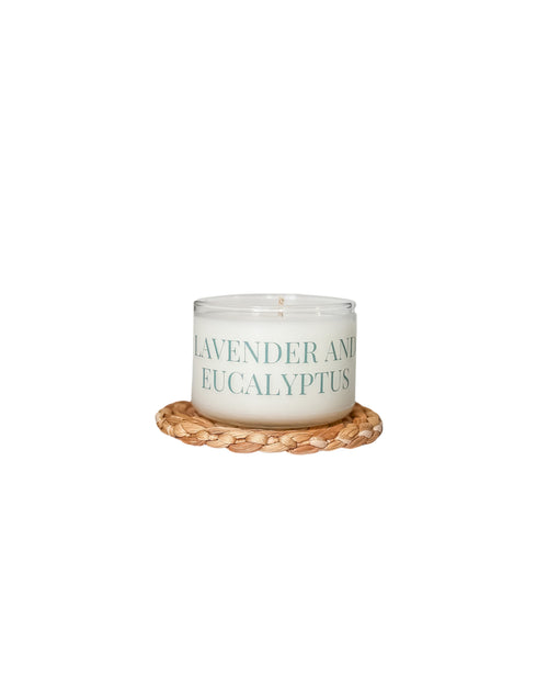 Lavender and Eucalyptus Mini Tumbler Soy Candle - Salt and Branch