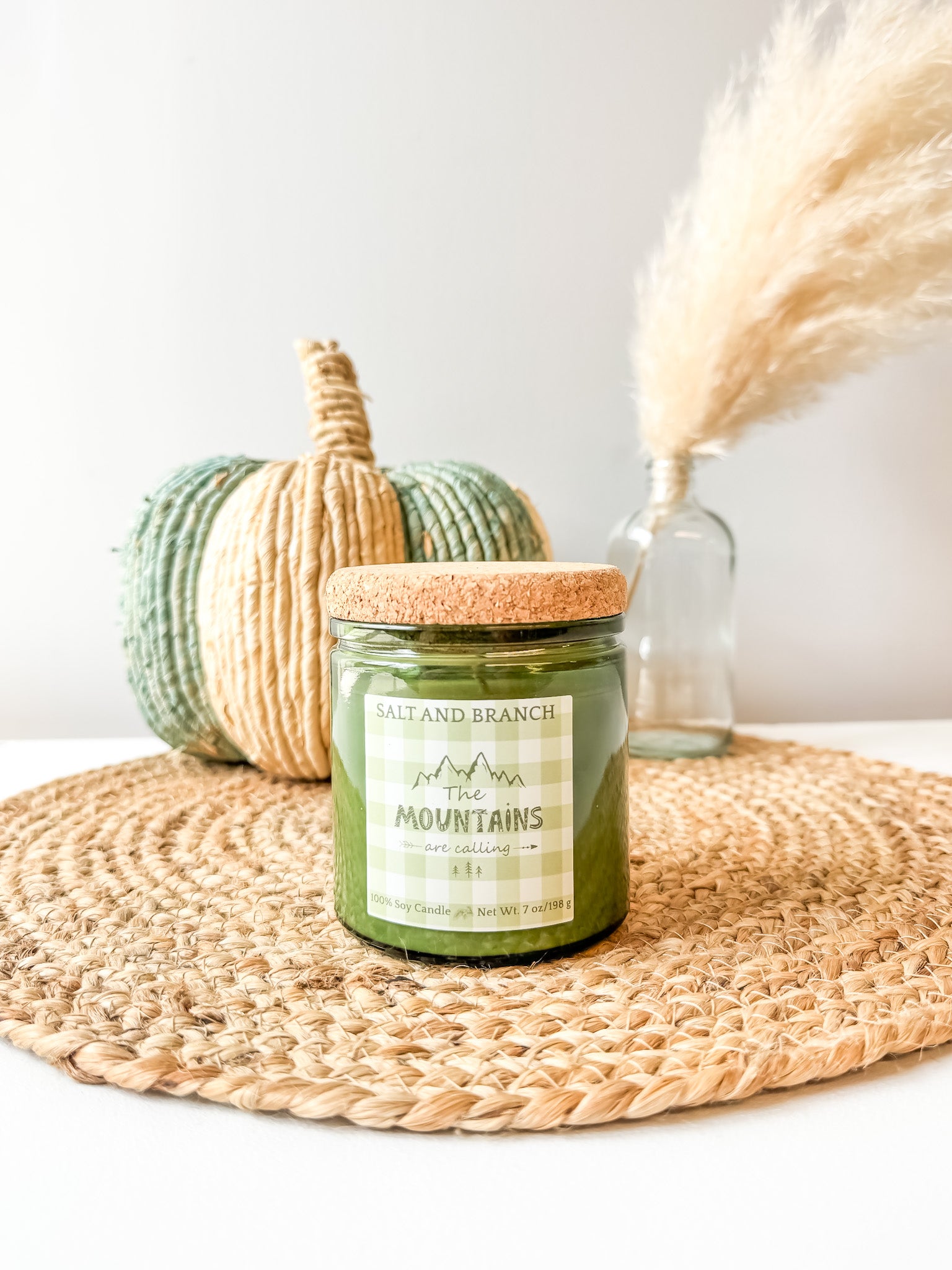 The Mountains are Calling Soy Candle