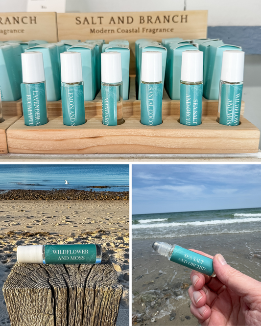 Salt and Branch perfume making classes at Sandpaper Factory Rockland MA