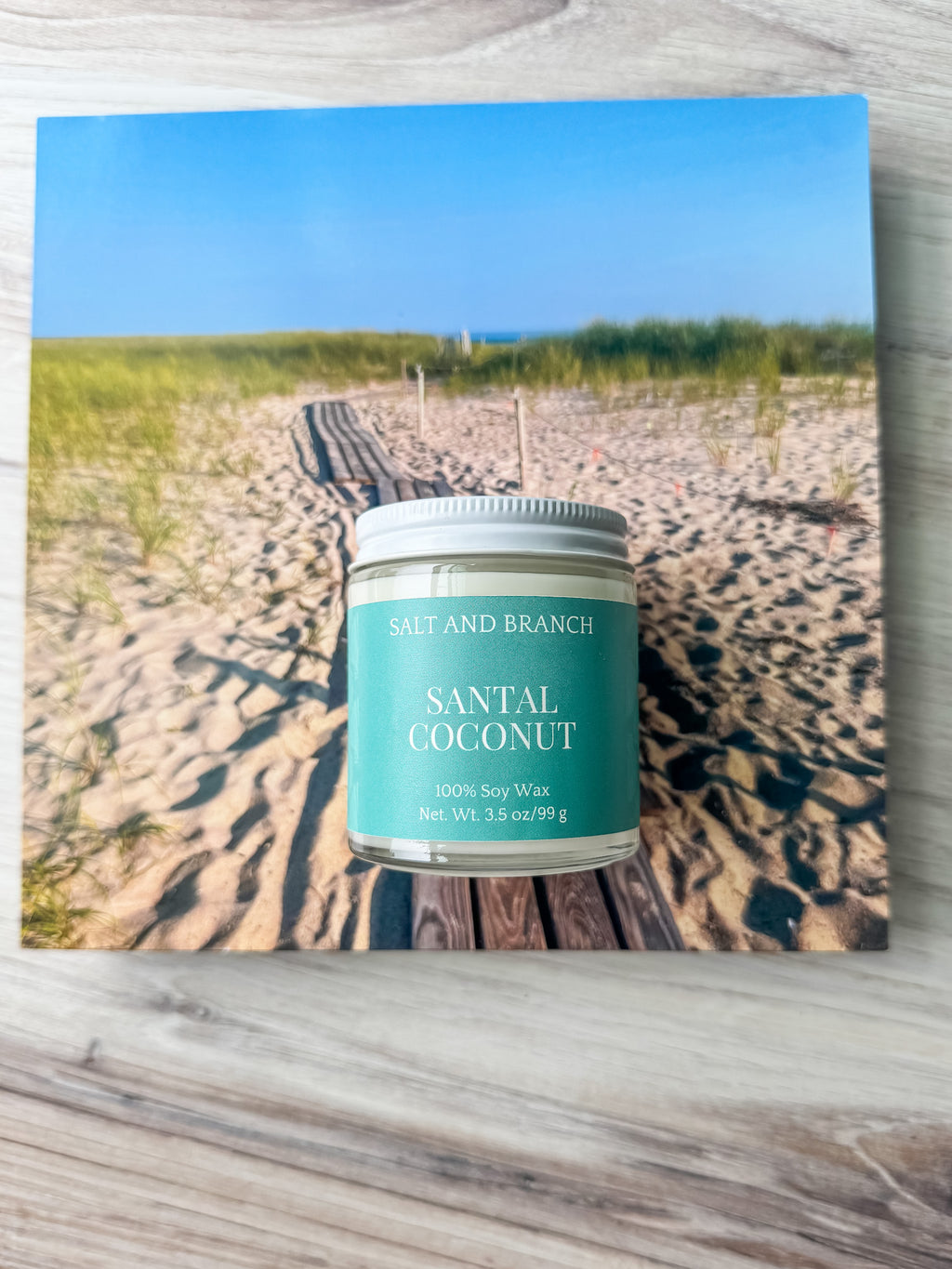 Santal Coconut Soy Candle - Salt and Branch