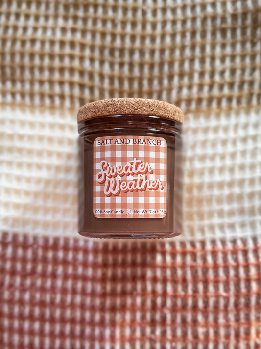 Sweater Weather Soy Candle - Salt and Branch