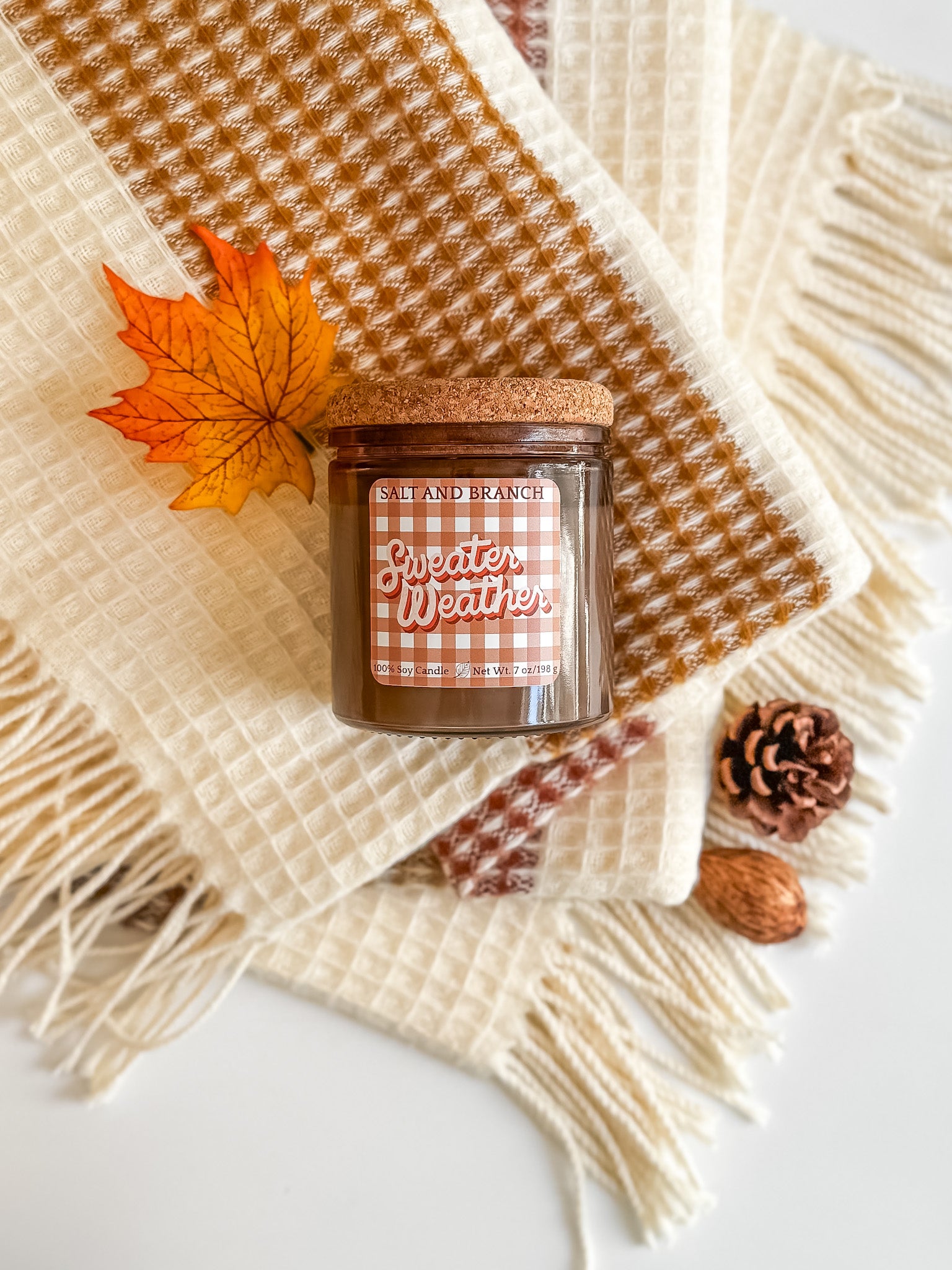 Sweater Weather Soy Candle - Salt and Branch