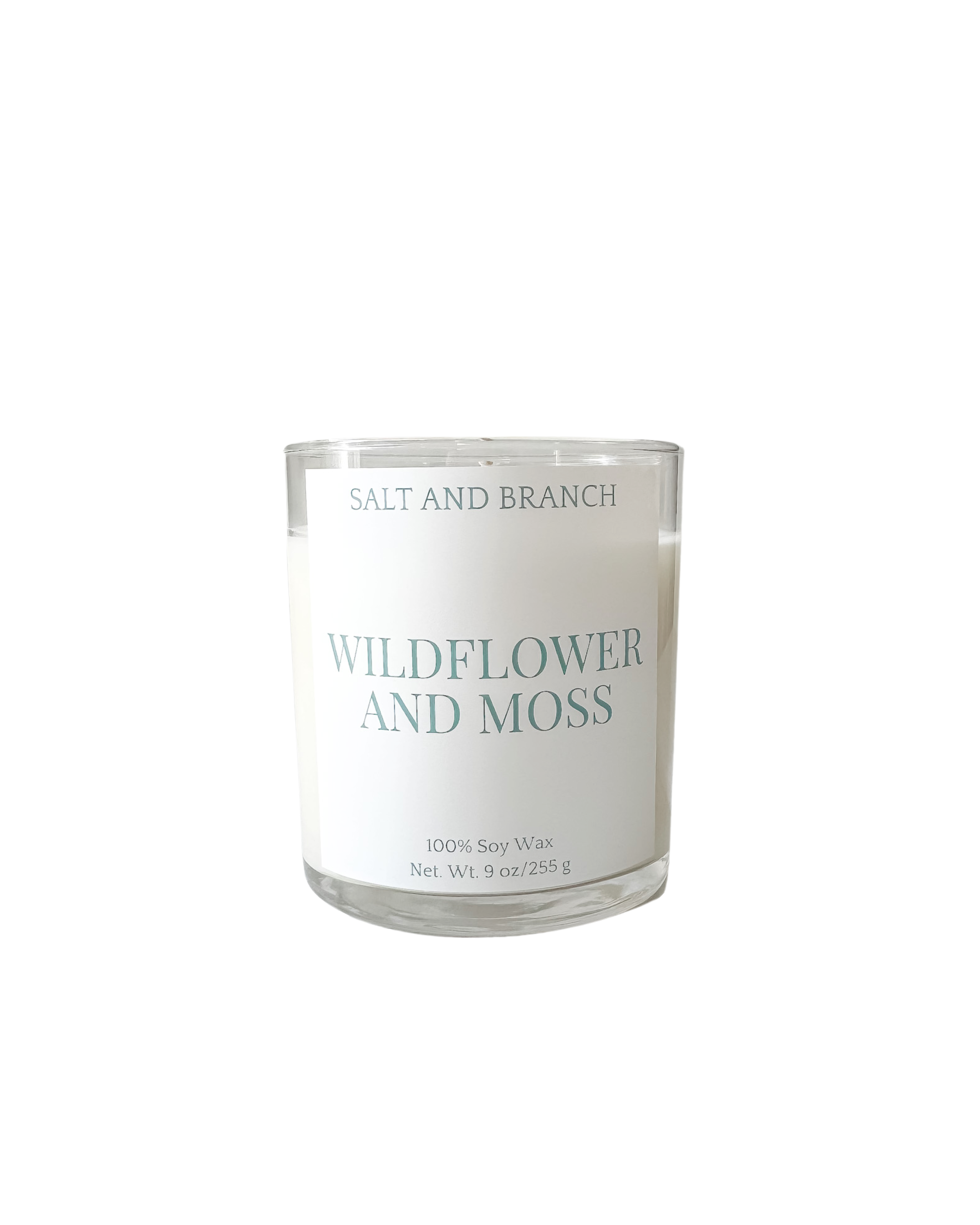 Wildflower and Moss Soy Candle - Salt and Branch