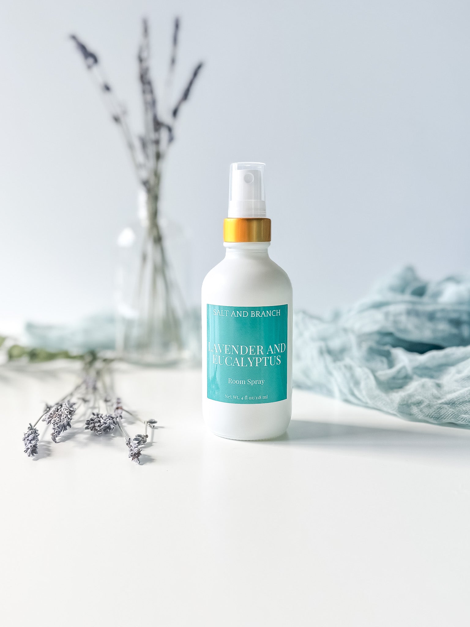 lavender eucalyptus room spray salt and branch