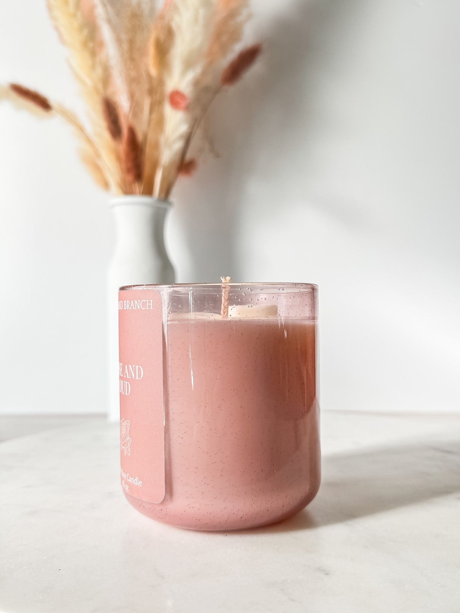 Rose and Oud Soy Candle - Salt and Branch